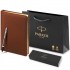 Набор Parker IM Core Dark Espresso CT из шариковой ручки и ежедневника коричневого цвета в Казани