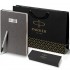 Набор Parker Jotter Stainless Steel CT из перьевой ручки и серого ежедневника в Казани