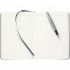 Набор Parker Jotter Stainless Steel GT из перьевой ручки и черного ежедневника недатированного в Казани