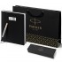 Набор Parker Jotter Stainless Steel GT из перьевой ручки и ежедневника черного цвета в Казани