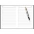 Набор Parker Jotter Stainless Steel GT из перьевой ручки и синего ежедневника недатированного в Казани