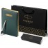 Набор Parker Jotter Stainless Steel GT из перьевой ручки и зеленого ежедневника недатированного в Казани