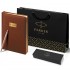Набор Parker Jotter XL SE20 Monochrome Rose Gold из шариковой ручки и ежедневника коричневого цвета в Казани