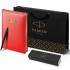 Набор Parker Jotter XL SE20 Monochrome Black из шариковой ручки и ежедневника красного цвета в Казани