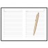 Набор Parker Jotter XL SE20 Monochrome Gold из шариковой ручки и ежедневника коричневого цвета в Казани
