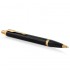Набор Parker IM Metal Black GT из шариковой ручки и ежедневника черного цвета в Казани