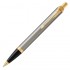 Набор Parker IM Brushed Metal GT из шариковой ручки и ежедневника коричневого цвета в Казани