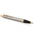 Набор Parker IM Brushed Metal GT из шариковой ручки и ежедневника коричневого цвета в Казани