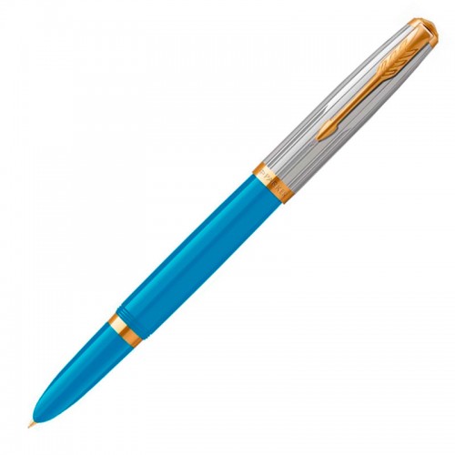 Перьевая ручка Parker 51 Premium Turquoise GT F