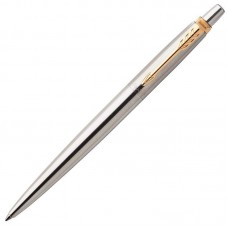 Шариковая ручка Parker Jotter Gel Core Stainless Steel GT с гелевым стержнем
