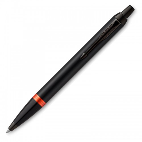 Шариковая ручка Parker (Паркер) IM Vibrant Rings Flame Orange BT