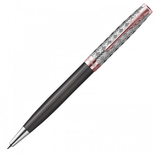 Шариковая ручка Parker (Паркер) Sonnet Premium Metal Grey PGT
